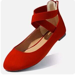 DREAM PAIR BOWNOT BALLET CRISS-CROSS STRAP